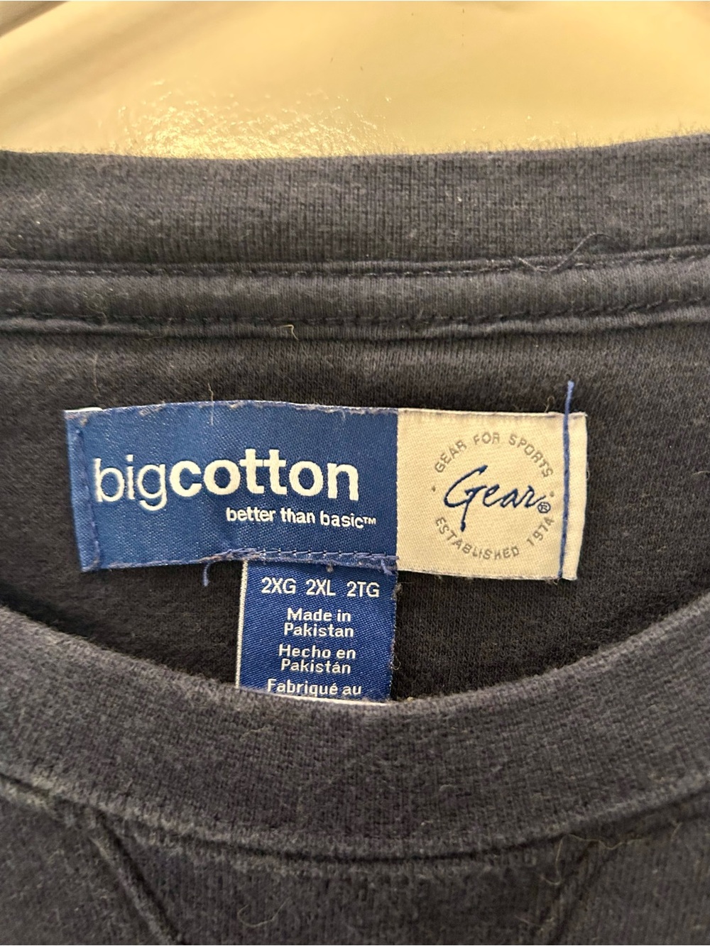 Chicago Navy Pier Crewneck Sweatshirt - Navy Blue - Picture 5 of 5
